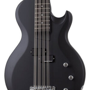 Schecter dUg Pinnick DP-12 12-String Bass Guitar in Satin Black