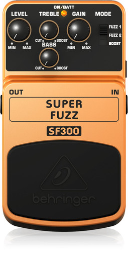 Behringer SF300 Super Fuzz Pedal