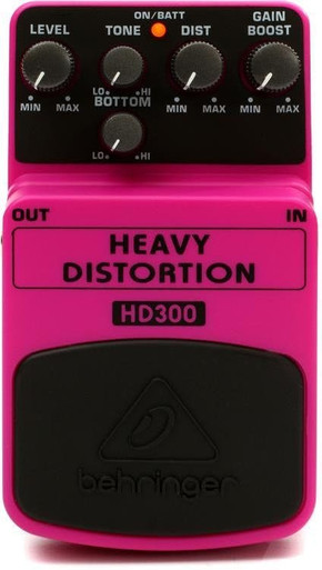 Behringer HD300 Heavy Distortion Pedal