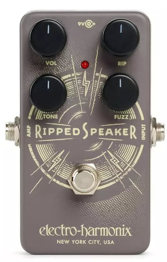 Electro Harmonix Ripped Speaker Fuzz Pedal