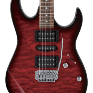 Ibanez GRX70QATRB In Transparent Red Burst