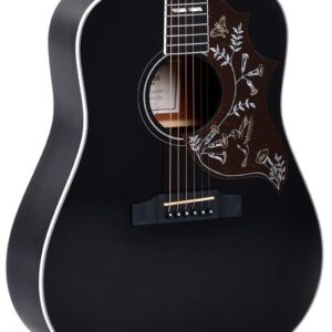 Sigma DM-SG5-BK Mahogany Dreadnought Electro Acoustic in Black