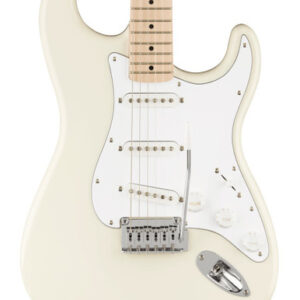 Squier Affinity Stratocaster Electric Guitar in Olympic White
