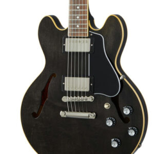 Gibson ES-339 Semi Hollow Electric Guitar in Trans Ebony