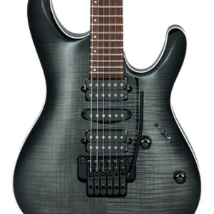 Ibanez KIKO10BP Kiko Loureiro Signature in Transparent Gray Burst