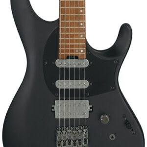 Ibanez Q54-BKF Q Series Headless Electric Guitar HSS in Black Flat