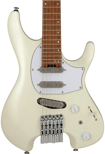 Ibanez ICHI10-VWM Q Series Ichika Nito Signature Headless Electric Guitar in Vintage White Matte - Image 1