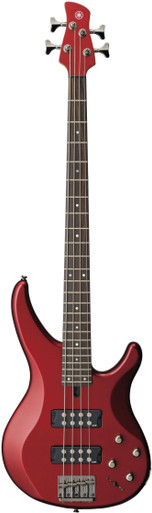 Yamaha TRBX304 4-String Bass Guitar Candy Apple Red