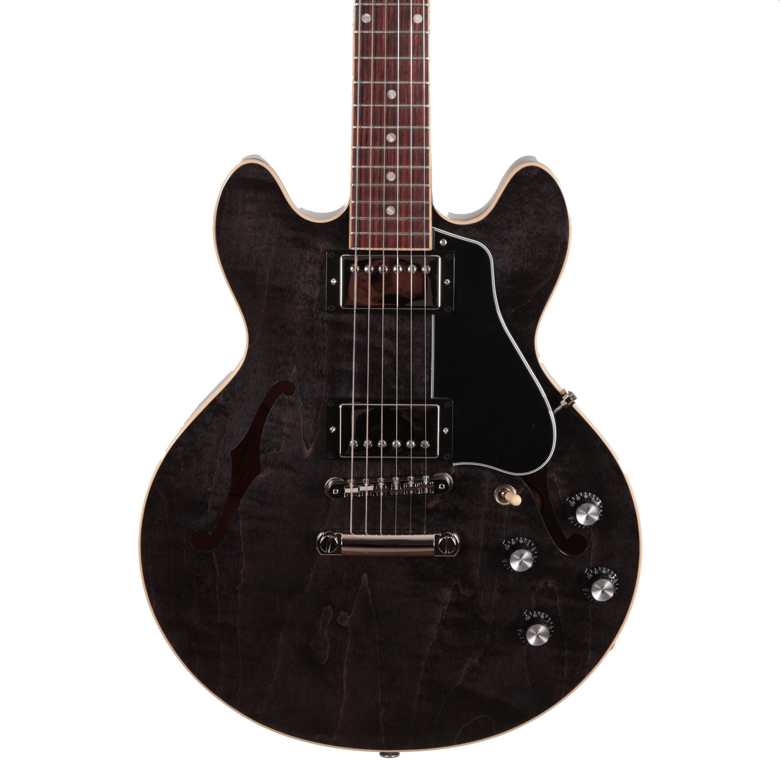 Gibson ES-339 Semi Hollow Electric Guitar in Trans Ebony (37676)
