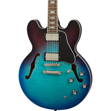 Epiphone Inspired by Gibson ES-335 Figured in Blueberry Burst