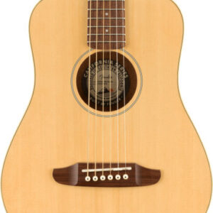 Fender California Redondo Mini Acoustic Guitar in Natural