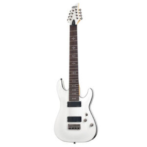 Schecter DEMON-8 in Vintage White