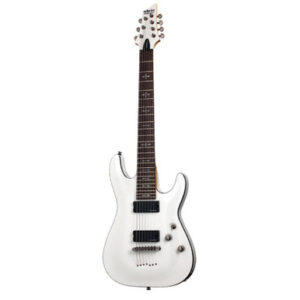 Schecter DEMON-7 in Vintage White