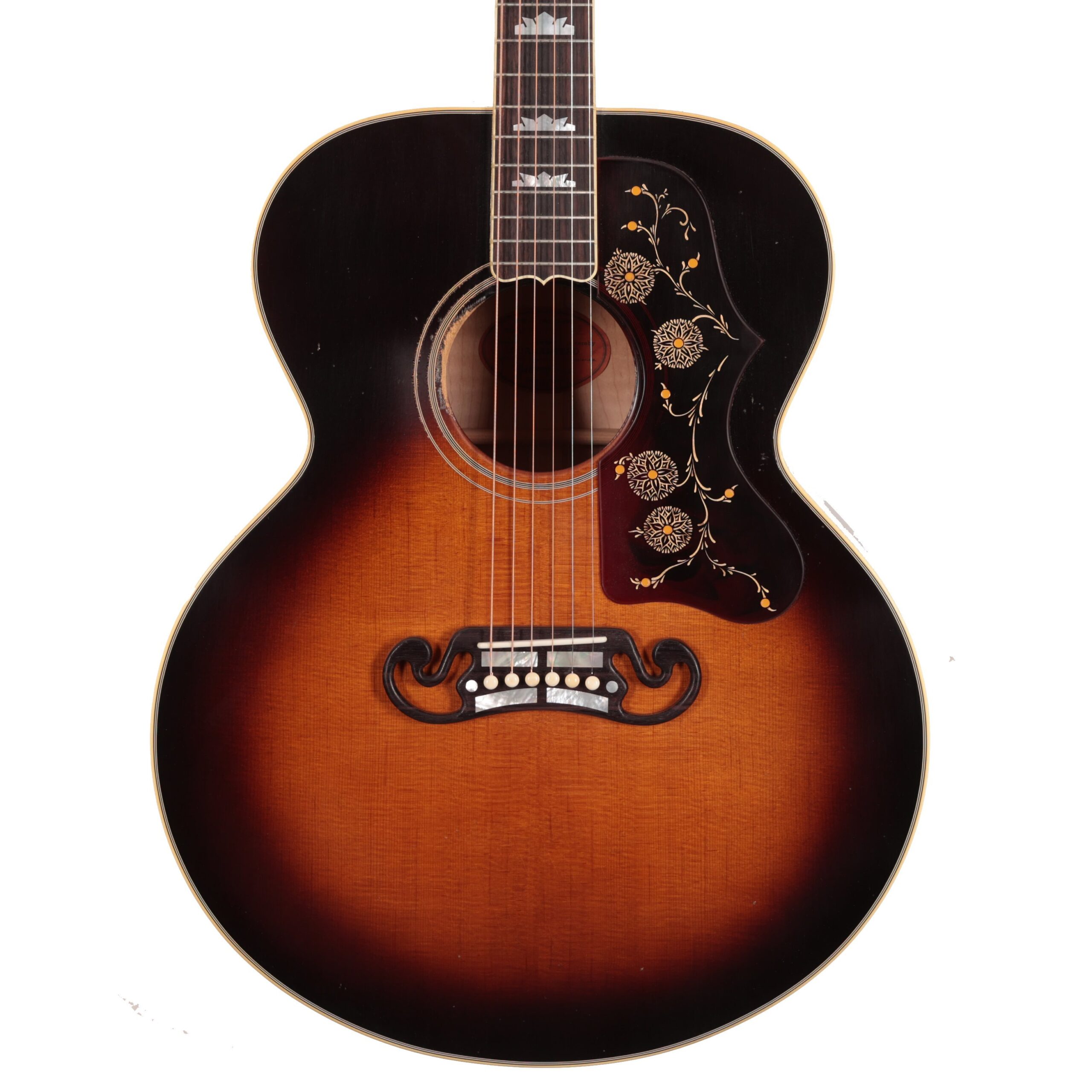Gibson Custom Shop Murphy Lab 1957 SJ-200 Light Aged Acoustic Guitar in Vintage Sunburst (38023)