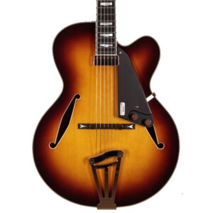 FGN Masterfield MFA-FP Hollowbody Electric Guitar in Jazz Burst (19853)