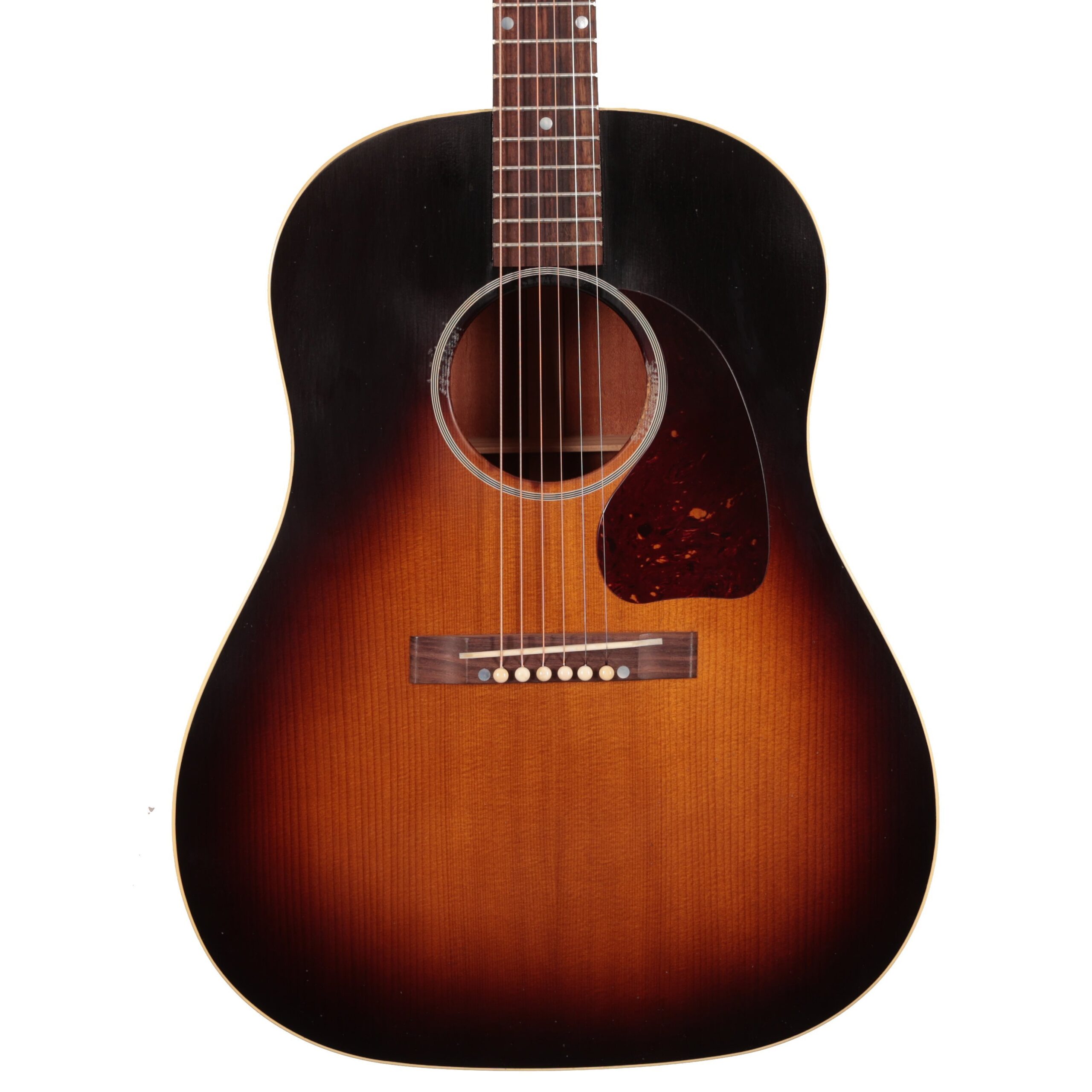 Gibson Custom Shop Murphy Lab 1942 Banner J-45 Light Aged Acoustic Guitar in Vintage Sunburst (38614)