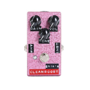 Shin's Music Clean Boost Pedal in Vintage Raspberry