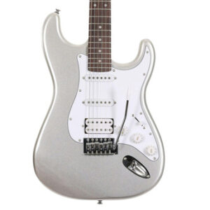 EastCoast ST2 HSS Electric Guitar in Slick Silver Metallic