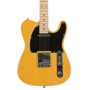 EastCoast T1 Electric Guitar in Butterscotch with Maple Fretboard