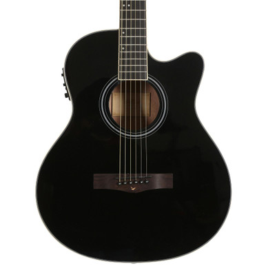 EastCoast G1CE Grand Auditorium Electro Acoustic in Gloss Black