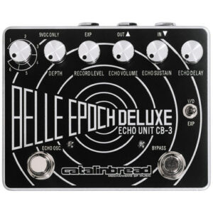 Catalinbread Belle Epoch Deluxe Black and Silver finish