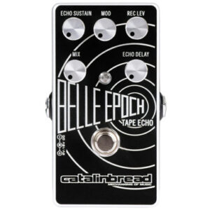 Catalinbread Belle Epoch EP3 Tape Echo Emulation Pedal Black and Silver finish