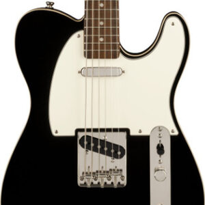 Squier Classic Vibe Baritone Custom Telecaster Electric Guitar in Black