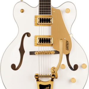 Gretsch G5422TG Electromatic Classic Hollow Body Double-Cut with Bigsby in Snowcrest White