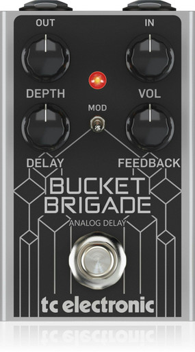 TC Electronic Bucket Brigade Analogue Delay Pedal