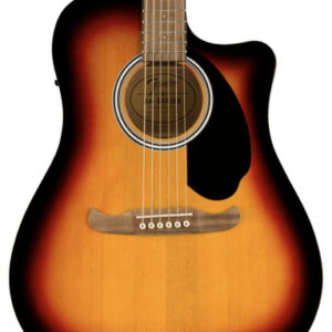 Fender FA-125CE Dreadnought Electro Acoustic Guitar in Sunburst