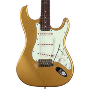 Hansen Guitars S-Style Electric Guitar in Gold Light Relic with Rosewood Fingerboard (24994)