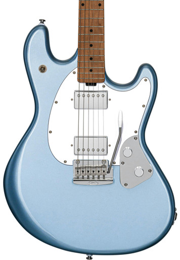Sterling by Music Man StingRay SR50 Electric Guitar in Firemist Silver - Image 1