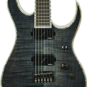 BC Rich Extreme Series Shredzilla Exotic Electric Guitar in Transparent Black