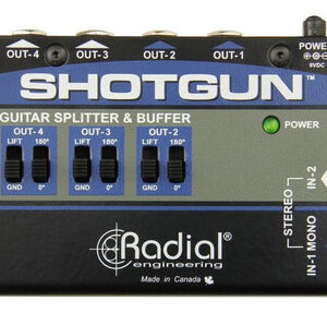 Radial ShotGun Instrument Buffer & Splitter