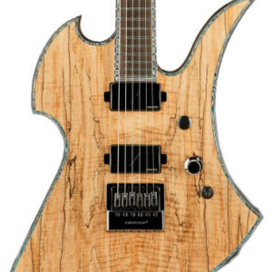 BC Rich Extreme Series Mockingbird Exotic Electric Guitar with EverTune in Spalted Maple