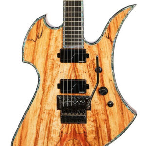 BC Rich Extreme Series Mockingbird Exotic Electric Guitar with Floyd Rose in Spalted Maple