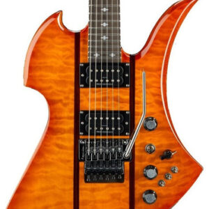 BC Rich Legacy Series Mockingbird ST Electric Guitar with Floyd Rose in Honey Burst