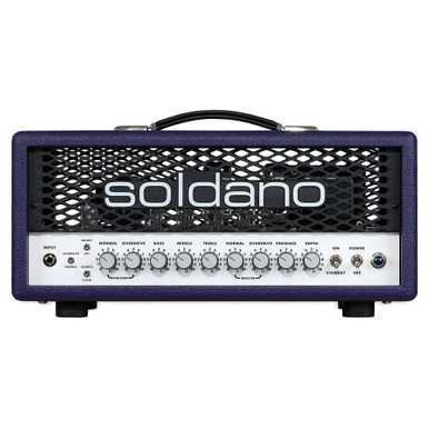Soldano Super Lead Overdrive SLO-30 30W Amp Head with Custom Purple Tolex
