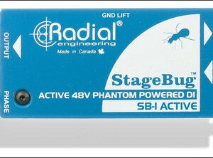 Radial StageBug SB1-1 Compact Active DI Box for Acoustic Guitar
