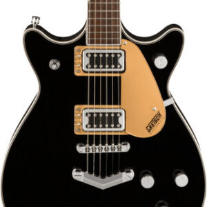 Gretsch G5222 Electromatic Double Jet BT Electric Guitar in Black