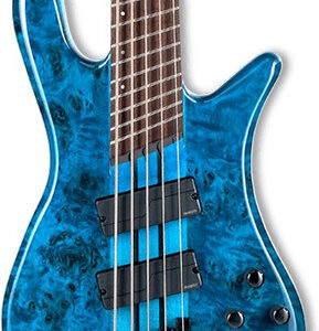Spector NS Dimension Multi Scale 5-String Bass Guitar in Black Blue Gloss