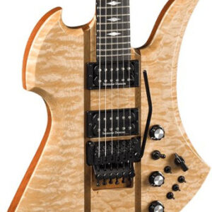 BC Rich USA Handcrafted Mockingbird SL Custom Electric Guitar in Natural