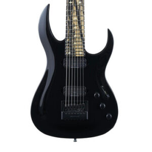 BC Rich Prophecy Series Shredzilla 7 Archtop Electric Guitar with EverTune in Gloss Black