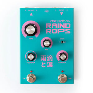 Dreadbox Raindrops Hybrid Delay Pitch Shifter Reverb Pedal