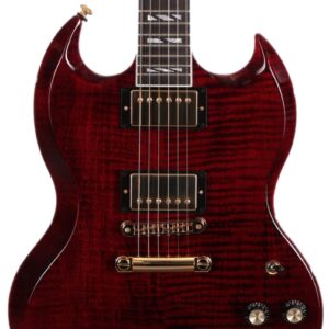 Gibson SG Supreme Electric Guitar in Wine Red (19972)