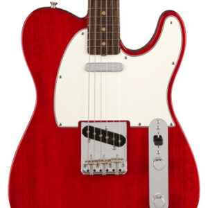 Fender American Vintage II 1963 Telecaster Electric Guitar in Crimson Red Transparent