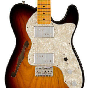 Fender American Vintage II 1972 Telecaster Thinline Electric Guitar in 3-Colour Sunburst