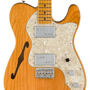 Fender American Vintage II 1972 Telecaster Thinline Electric Guitar in Aged Natural