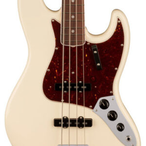 Fender American Vintage II 1966 Jazz Bass Guitar in Olympic White