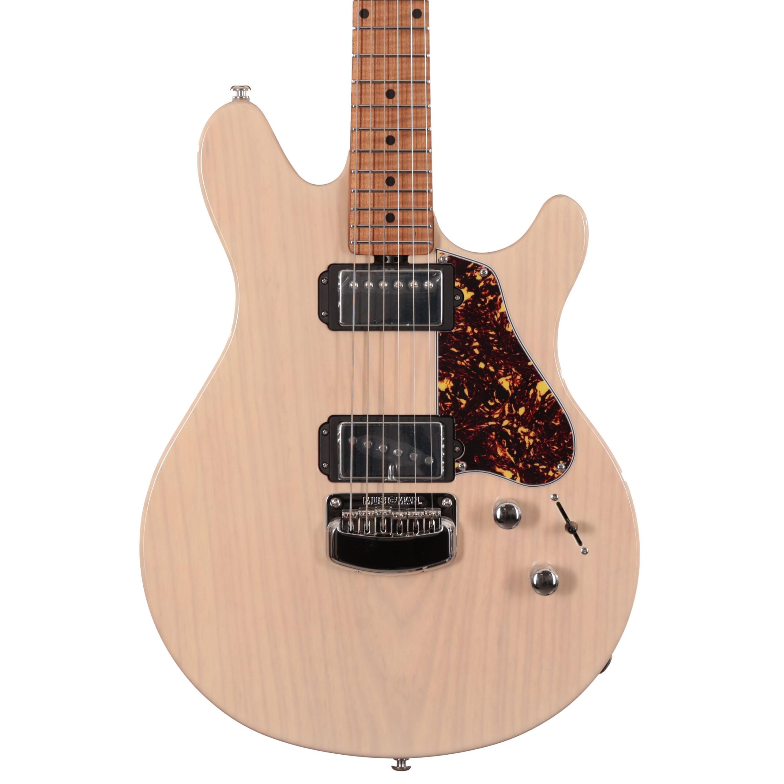 Music Man Valentine Electric Guitar in Trans Buttermilk  (40765)